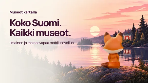 Seuraava museoretki odottaa — järvimaisema · Ilman QR-koodia