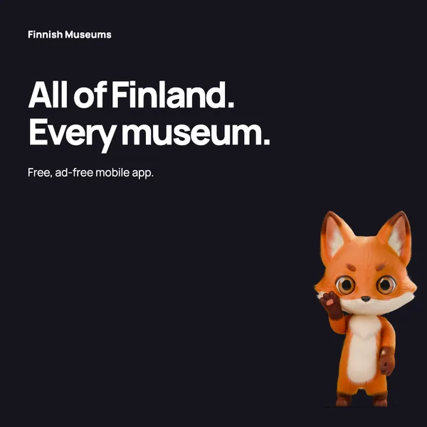 All of Finland. Every museum. — night · Without QR code