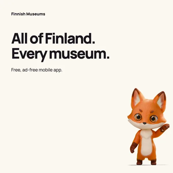 All of Finland. Every museum. — vanilla · Without QR code