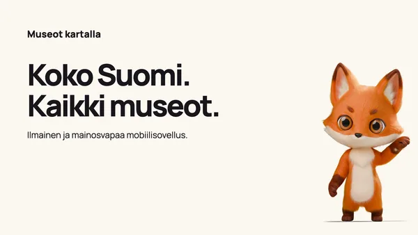 Koko Suomi. Kaikki museot. — vanilja · Ilman QR-koodia
