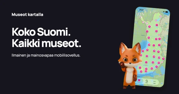 Puhelinsovellus ja koko Suomi — yö · Ilman QR-koodia