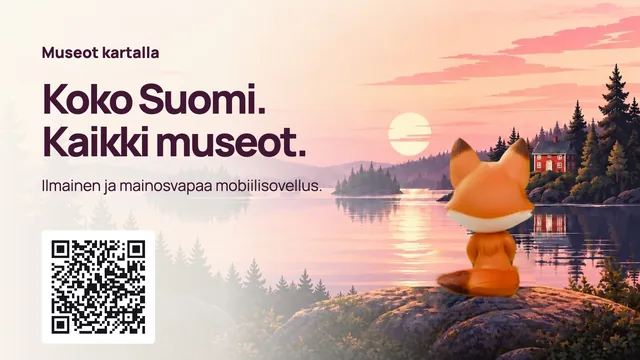 Seuraava museoretki odottaa — järvimaisema · QR-koodilla