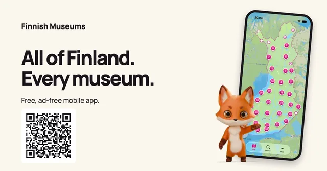 Phone app and all of Finland — vanilla · With QR code