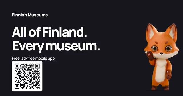 All of Finland. Every museum. — night · With QR code