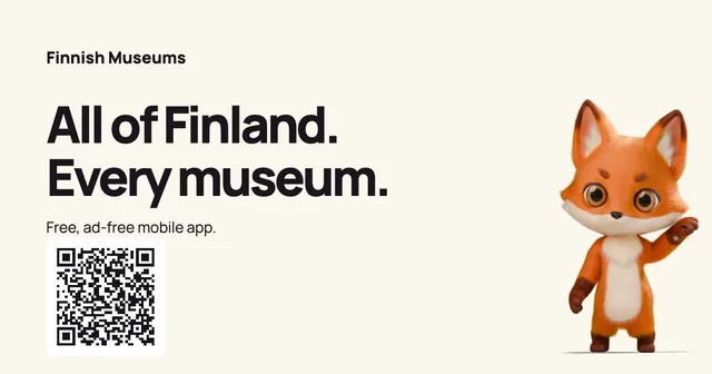 All of Finland. Every museum. — vanilla · With QR code