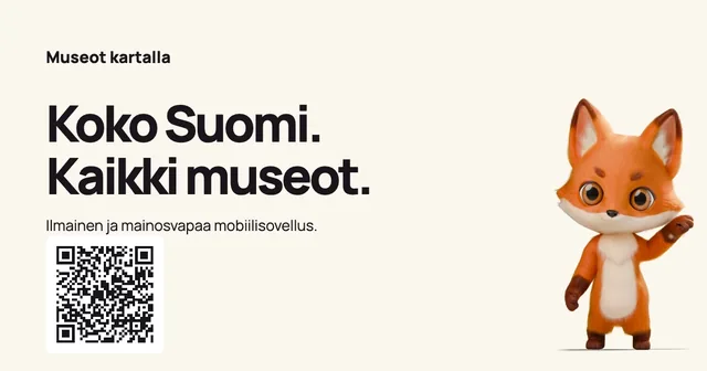 Koko Suomi. Kaikki museot. — vanilja · QR-koodilla