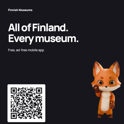 All of Finland. Every museum. — night · With QR code