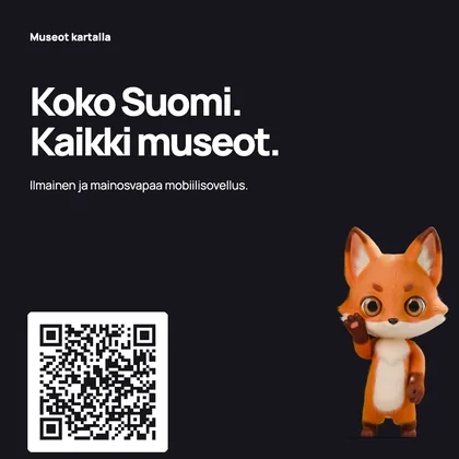 Koko Suomi. Kaikki museot. — yö · QR-koodilla