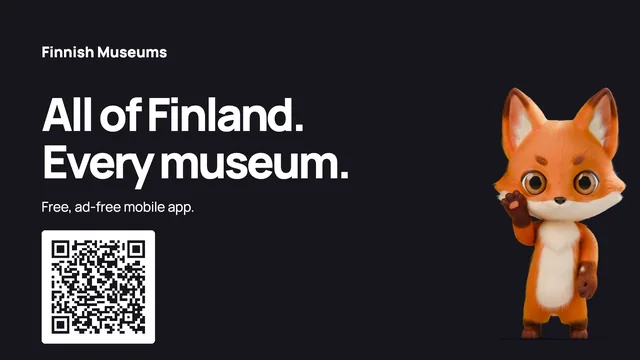 All of Finland. Every museum. — night · With QR code