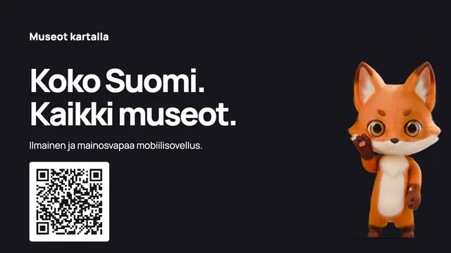 Koko Suomi. Kaikki museot. — yö · QR-koodilla