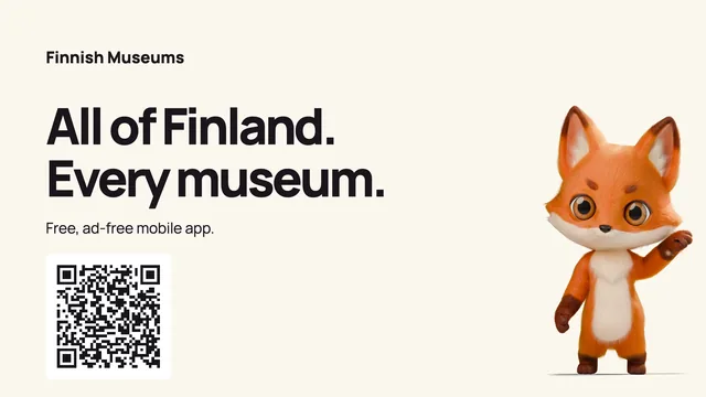 All of Finland. Every museum. — vanilla · With QR code
