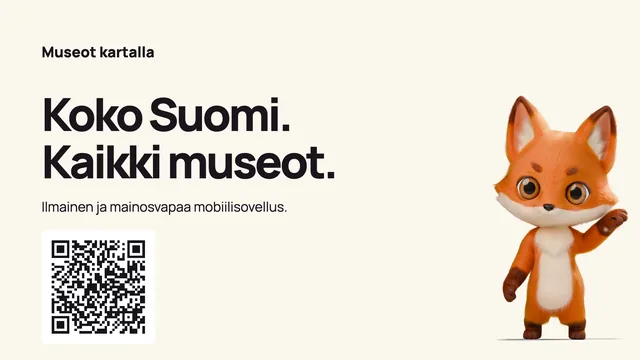 Koko Suomi. Kaikki museot. — vanilja · QR-koodilla